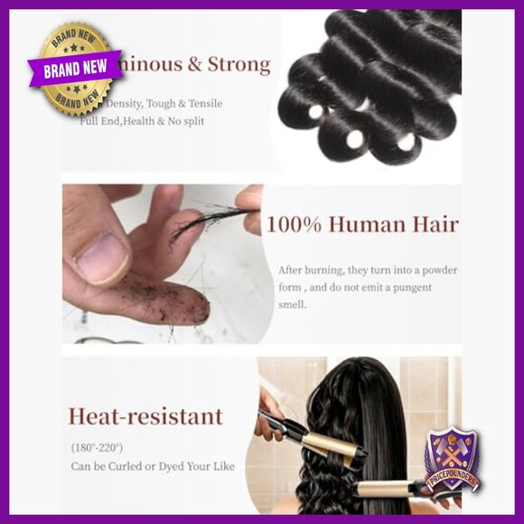 30 Inch Body Wave Lace Front Wig Human Hair 13x6 HD Lace 200 Density main image 4